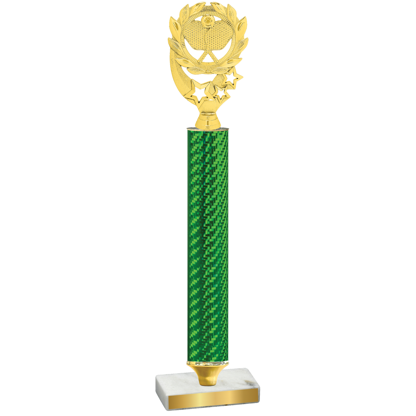 Value Green Carbon Fiber Pickleball Trophy