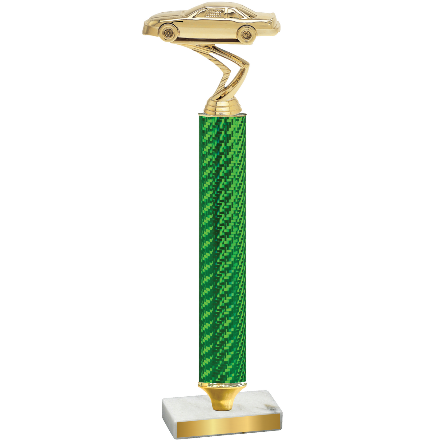 Value Green Carbon Fiber Cars Trophy