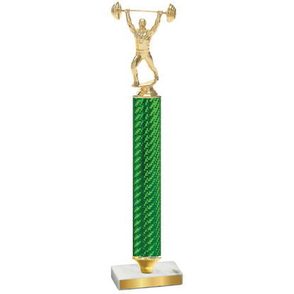 Value Green Carbon Fiber Weights Trophy