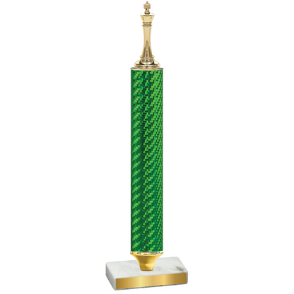 Value Green Carbon Fiber Chess Trophy