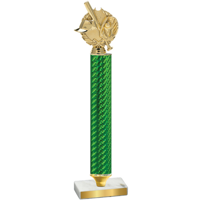 Value Green Carbon Fiber Baseball Trophy