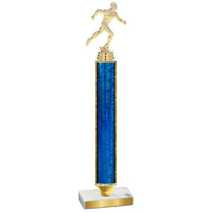 Value Blue Glacier Running Trophy