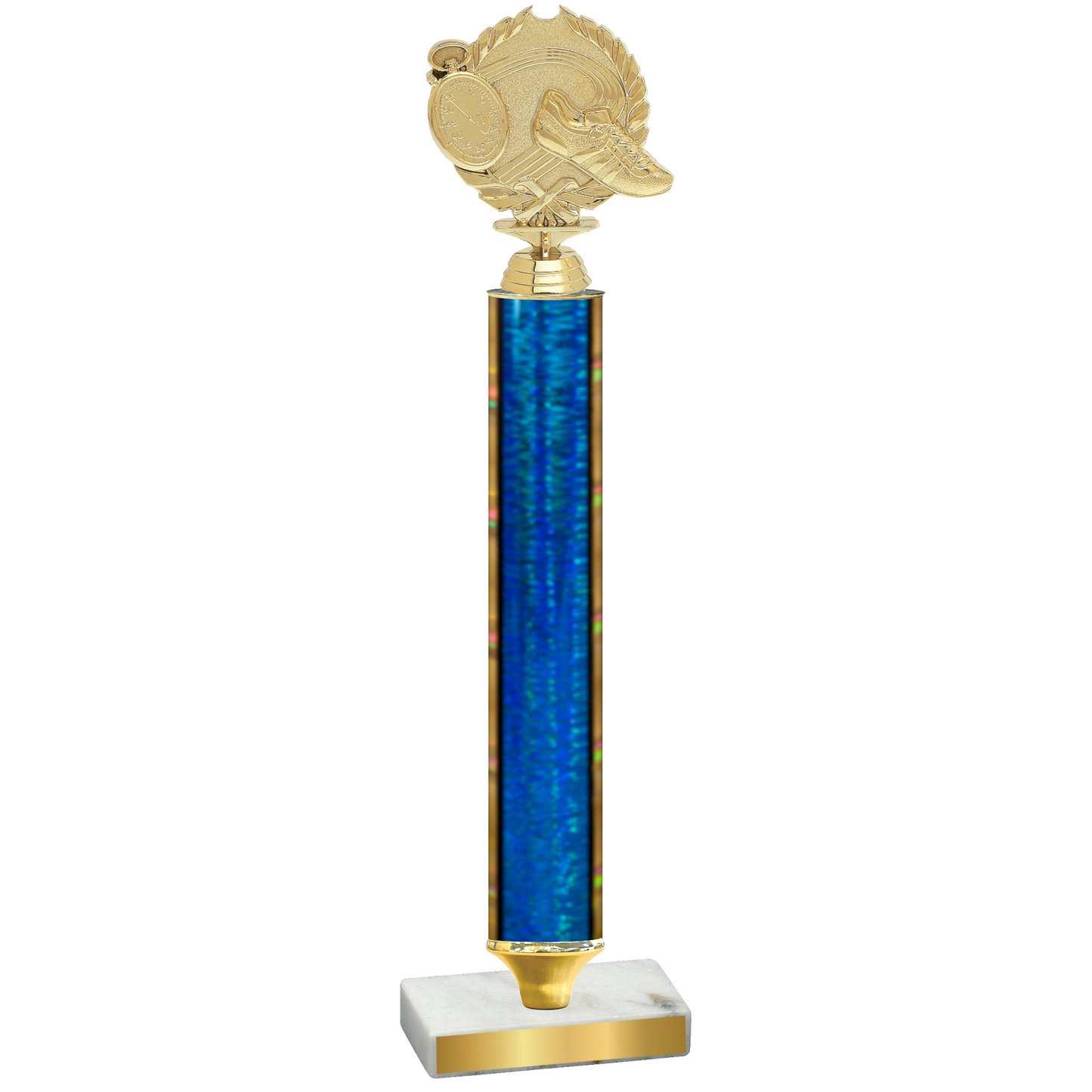 Value Blue Glacier Running Trophy