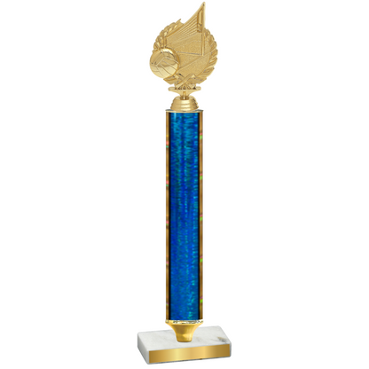 Value Blue Glacier Volleyball Trophy