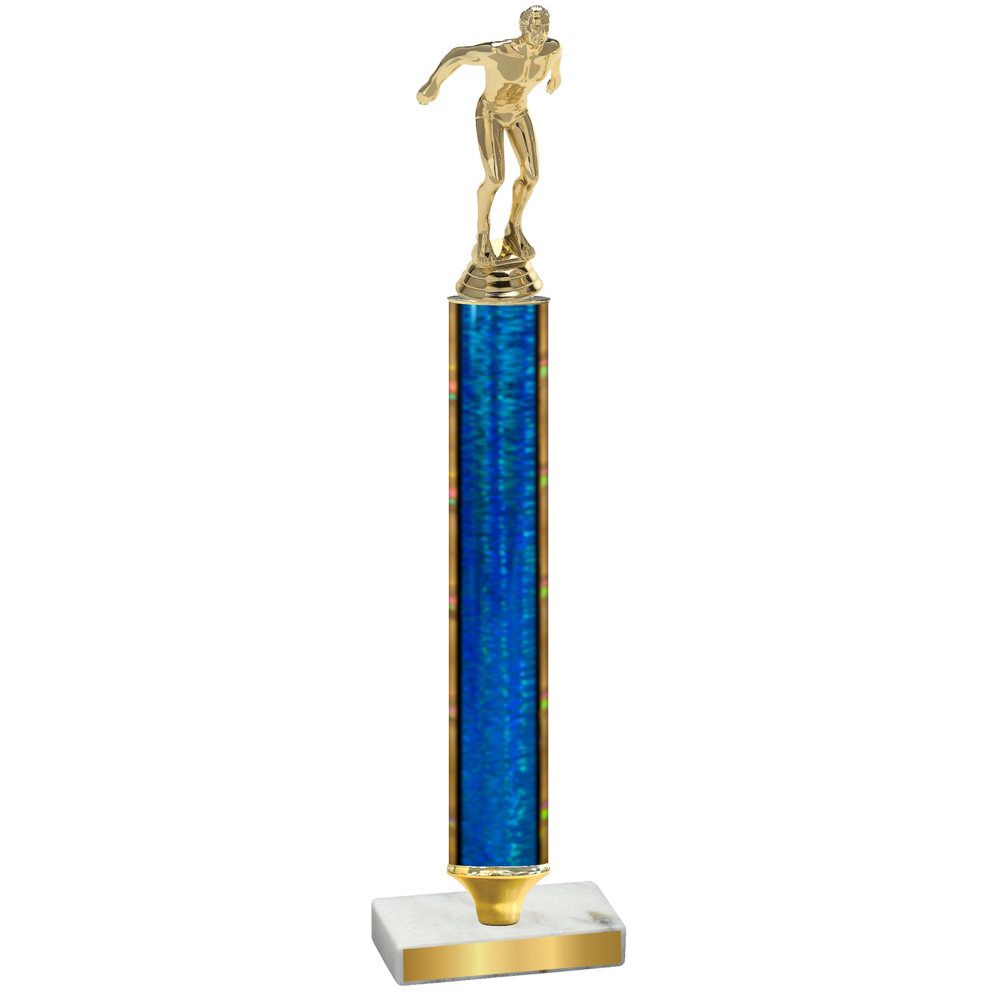 Value Blue Glacier Swimming Trophy