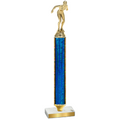 Value Blue Glacier Tennis Trophy