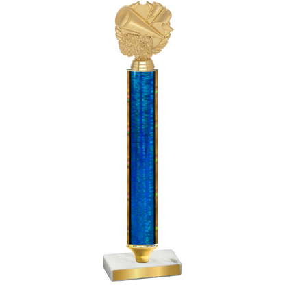 Value Blue Glacier Cheerleading Trophy