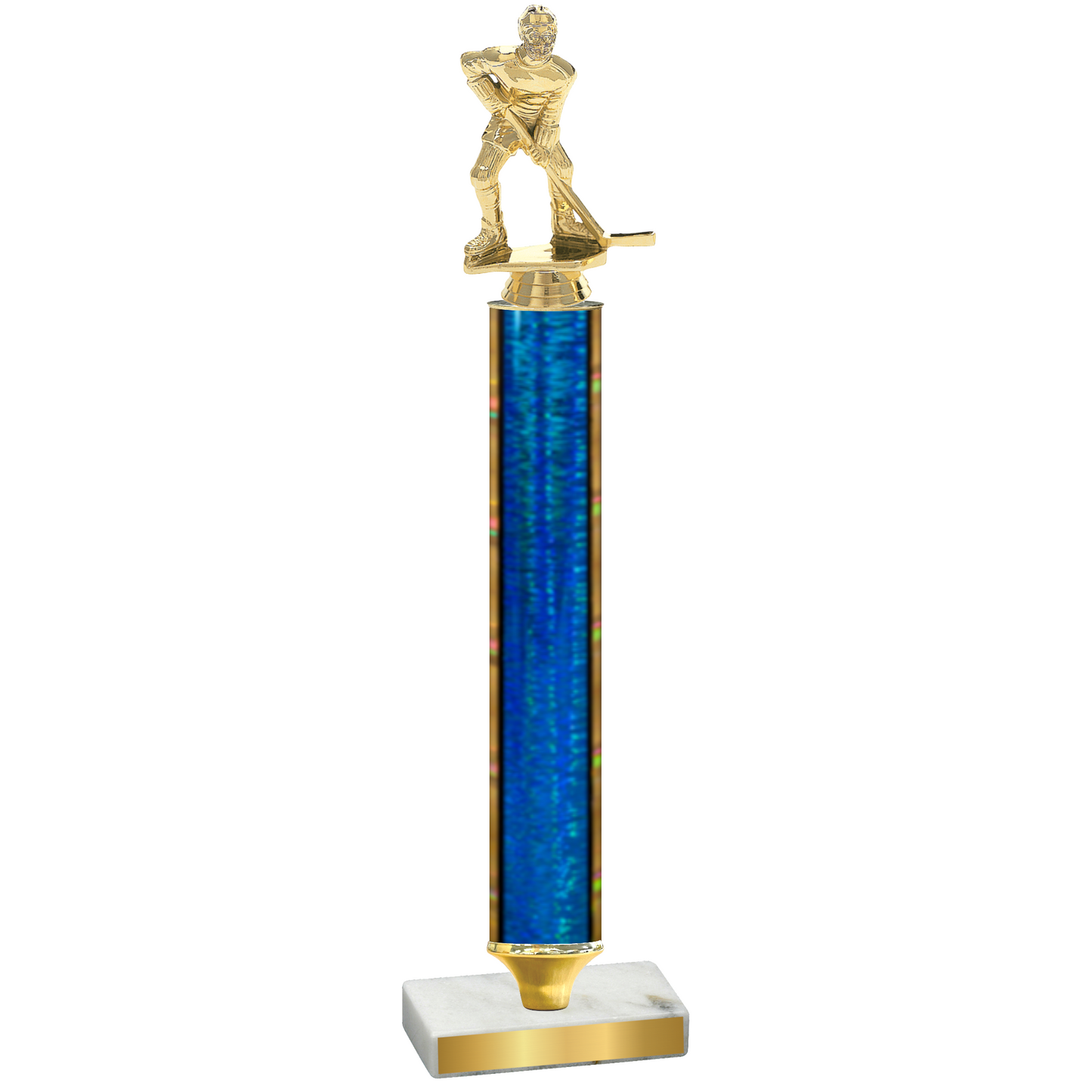 Value Blue Glacier Hockey Trophy