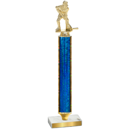 Value Blue Glacier Hockey Trophy