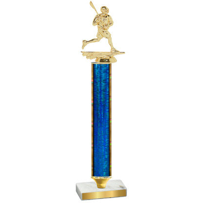 Value Blue Glacier Lacrosse Trophy