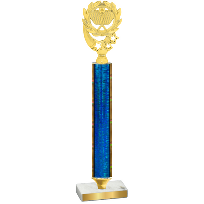 Value Blue Glacier Pickleball Trophy