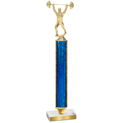 Value Blue Glacier Weights Trophy