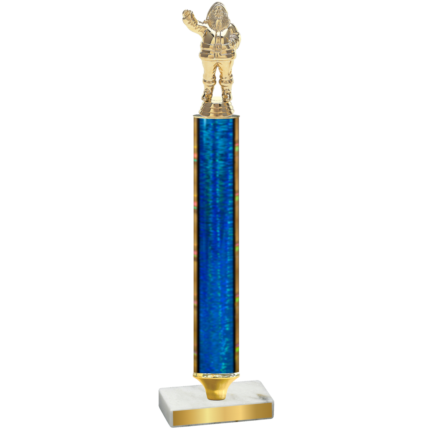 Value Blue Glacier Holiday Trophy