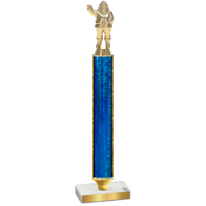 Value Blue Glacier Holiday Trophy