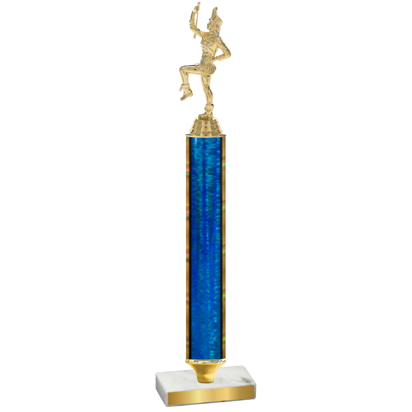 Value Blue Glacier Majorette Trophy