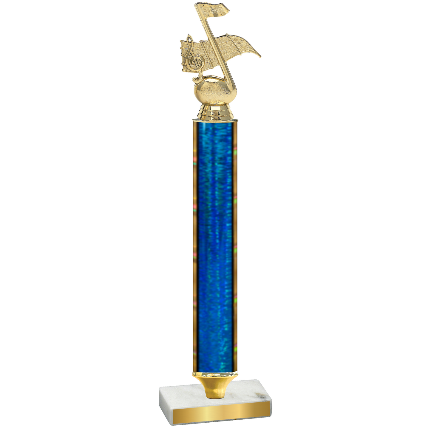 Value Blue Glacier Music Trophy