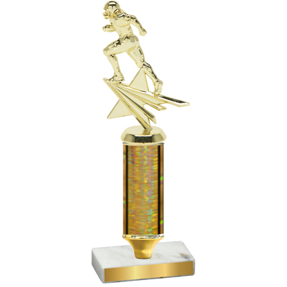 Value Gold Glacier Football Trophy