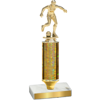 Value Gold Glacier Soccer Trophy