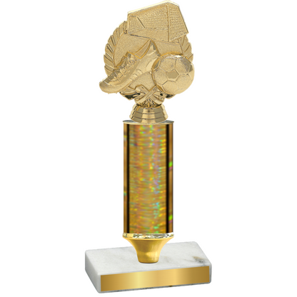 Value Gold Glacier Soccer Trophy