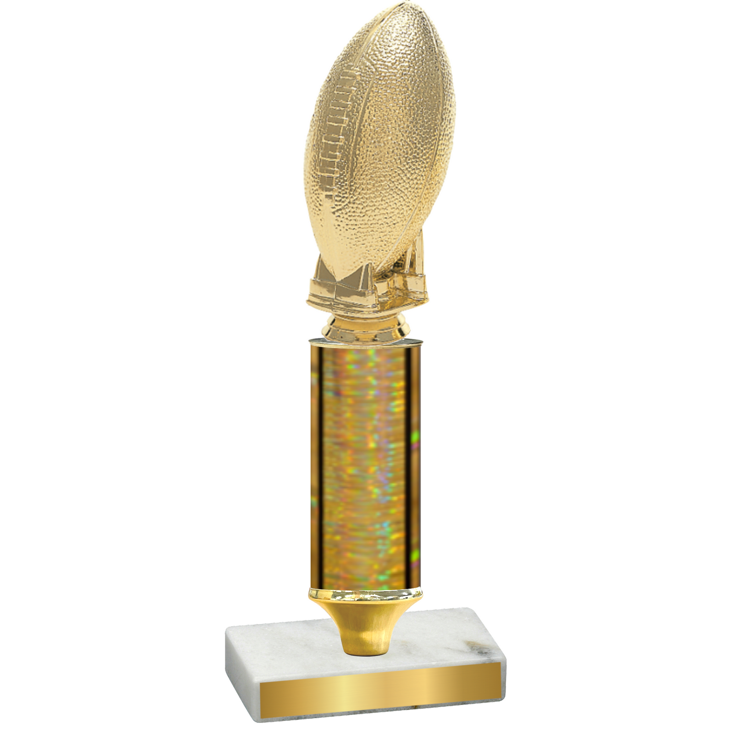 Value Gold Glacier Football Trophy