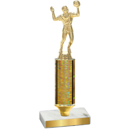 Value Gold Glacier Volleyball Trophy