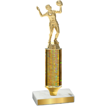 Value Gold Glacier Volleyball Trophy