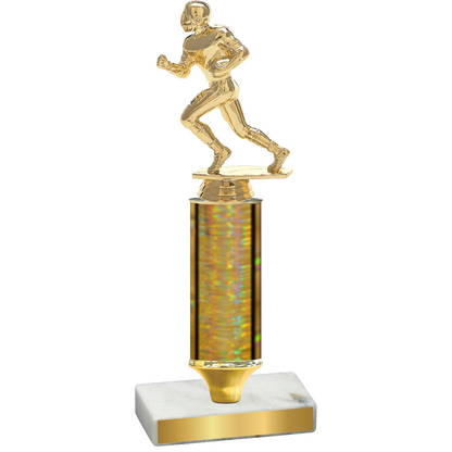 Value Gold Glacier Football Trophy