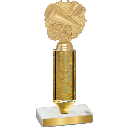 Value Gold Glacier Cheerleading Trophy