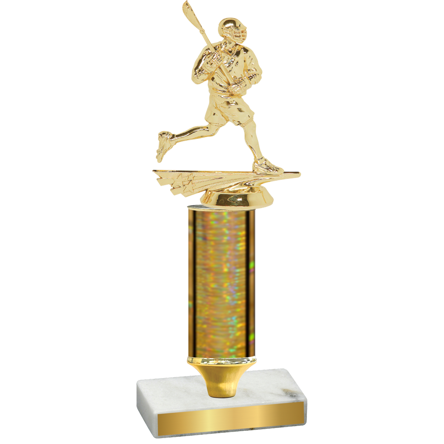 Value Gold Glacier Lacrosse Trophy