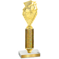 Value Gold Glacier Pickleball Trophy