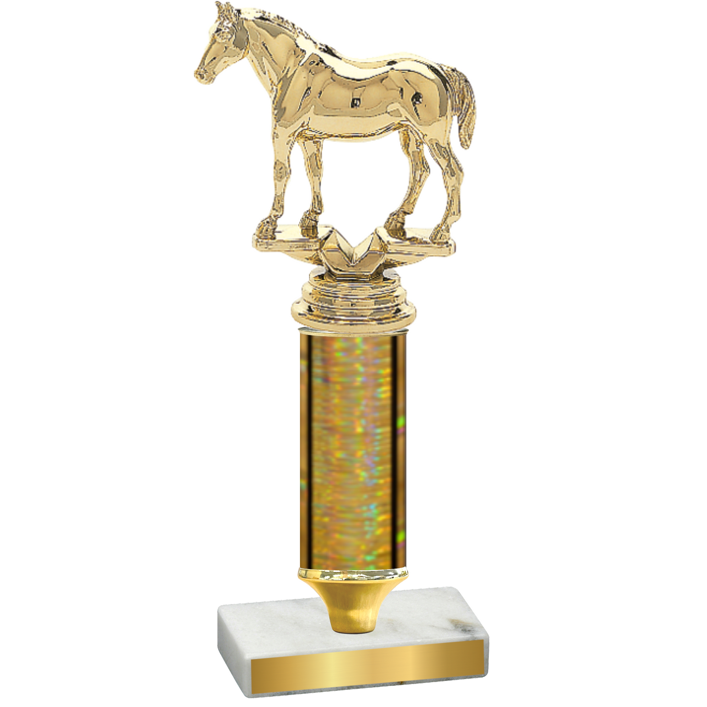 Value Gold Glacier Horses Trophy