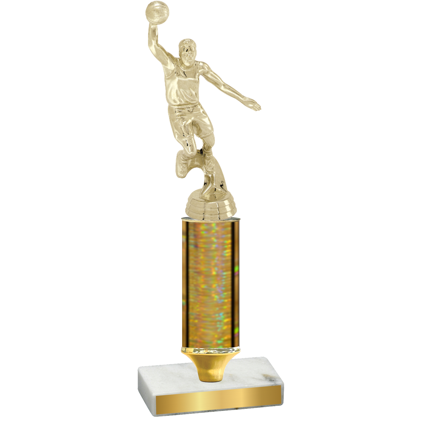 Value Gold Glacier Basketball Trophy