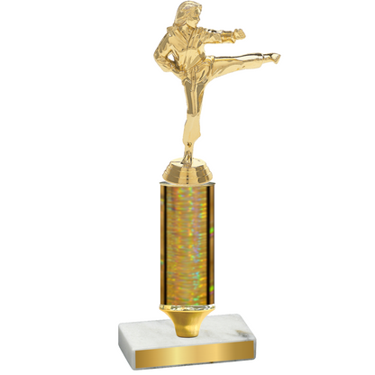 Value Gold Glacier Karate Trophy