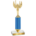 Value Blue Carbon Fiber Victory Trophy