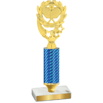 Value Blue Carbon Fiber Pickleball Trophy