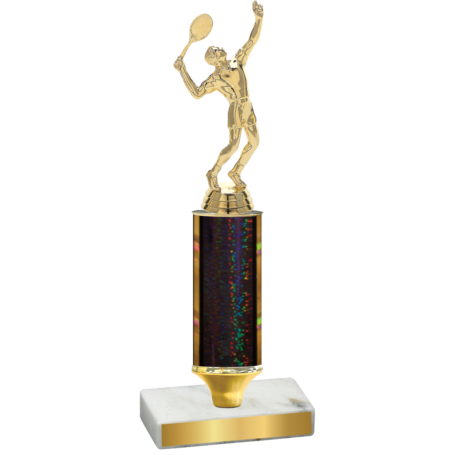 Value Black Glacier Tennis Trophy