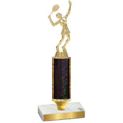 Value Black Glacier Tennis Trophy