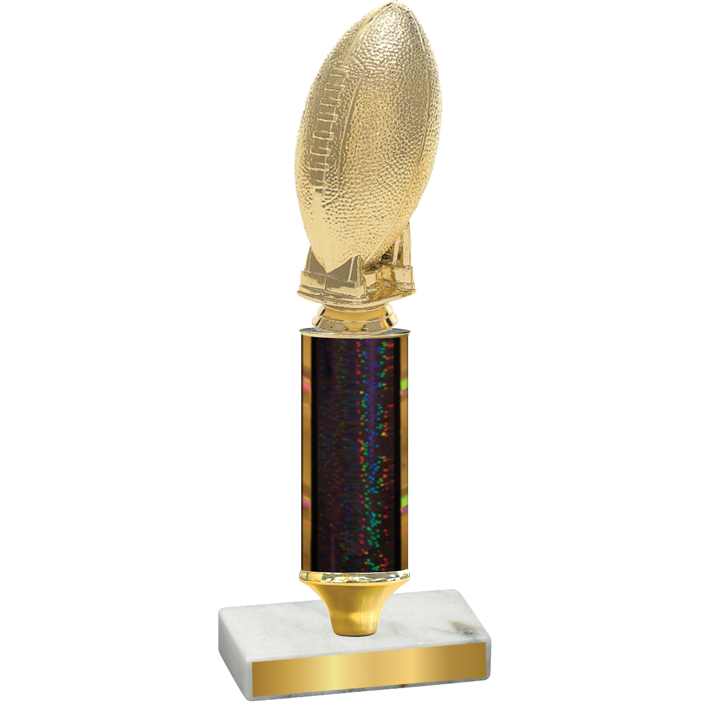 Value Black Glacier Football Trophy