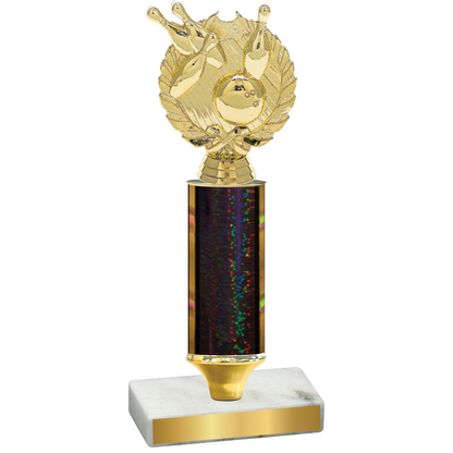 Value Black Glacier Bowling Trophy