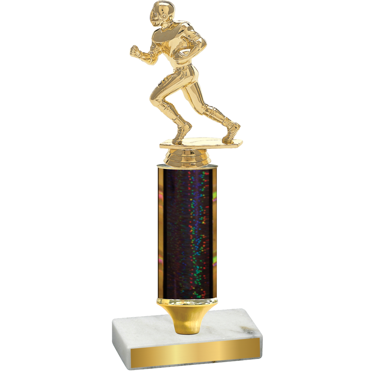 Value Black Glacier Football Trophy