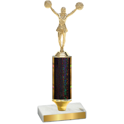 Value Black Glacier Cheerleading Trophy