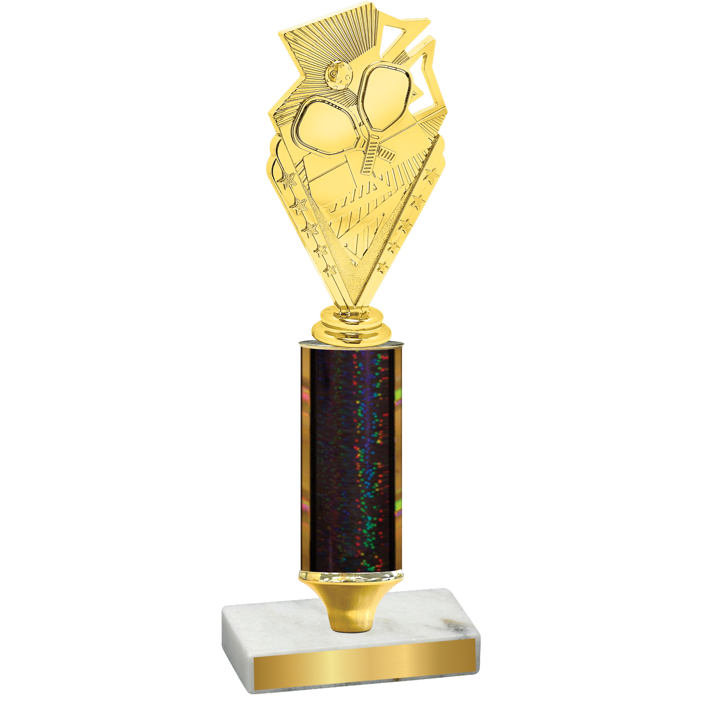 Value Black Glacier Pickleball Trophy