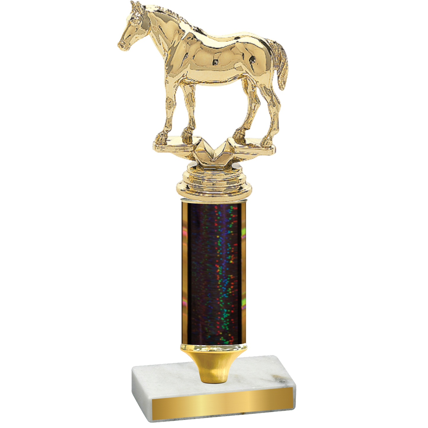 Value Black Glacier Horses Trophy