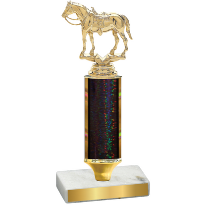 Value Black Glacier Horses Trophy