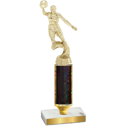 Value Black Glacier Basketball Trophy