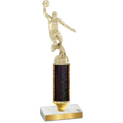 Value Black Glacier Basketball Trophy