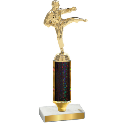 Value Black Glacier Karate Trophy