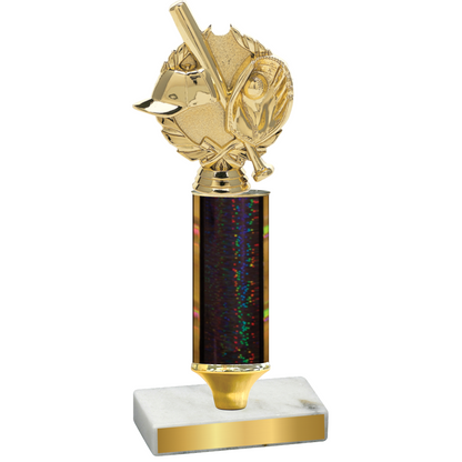 Value Black Glacier Baseball Trophy