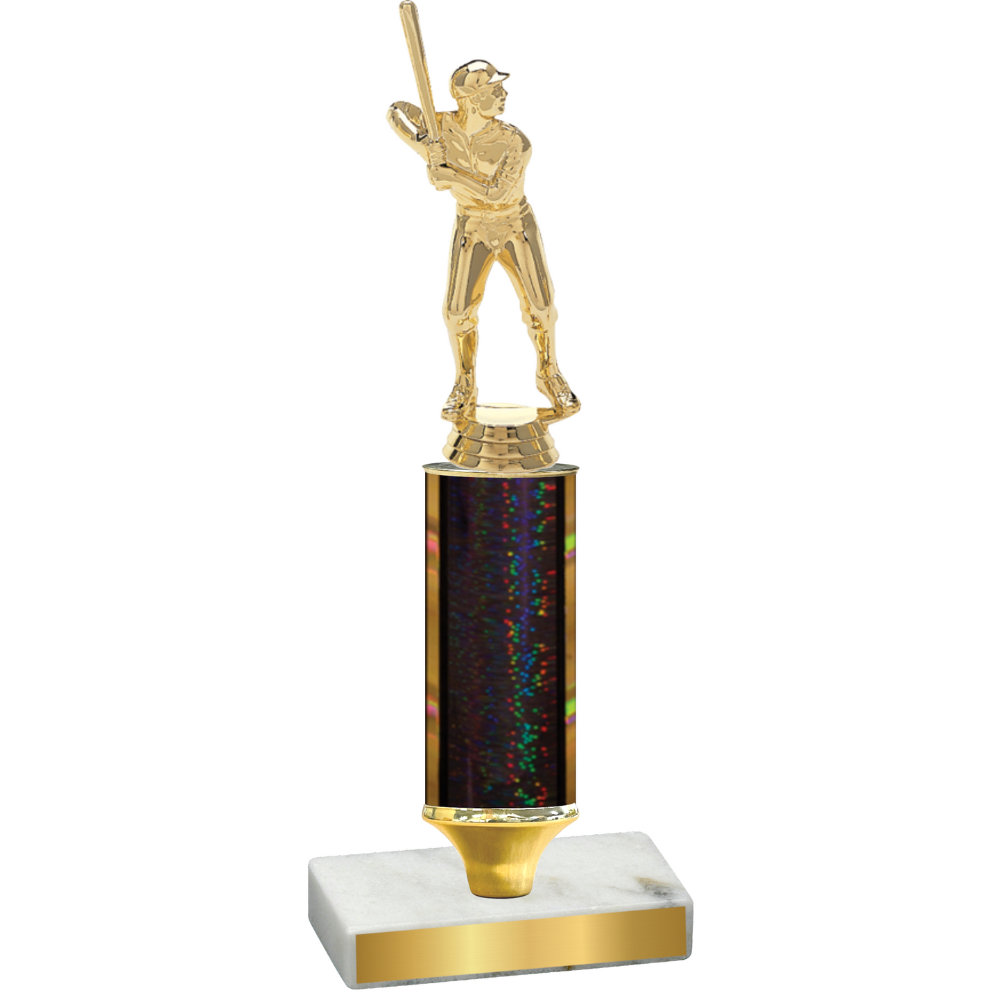 Value Black Glacier Baseball Trophy