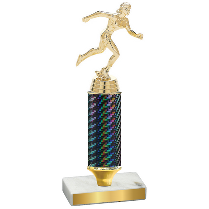 Value Black Carbon Fiber Running Trophy